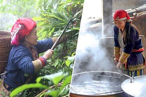 bain aux herbes rouges