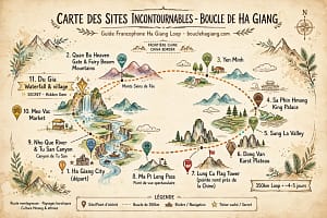 Sites Incontournables de la Boucle de Ha Giang