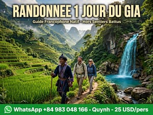 Randonnée 1 Jour à Du Gia, Ha Giang avec Guide Francophone – 25 USD / Personne