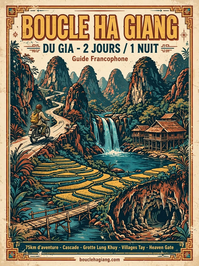 Circuit Du Gia avec Guide Francophone - Le Cœur Authentique de la Boucle de Ha Giang