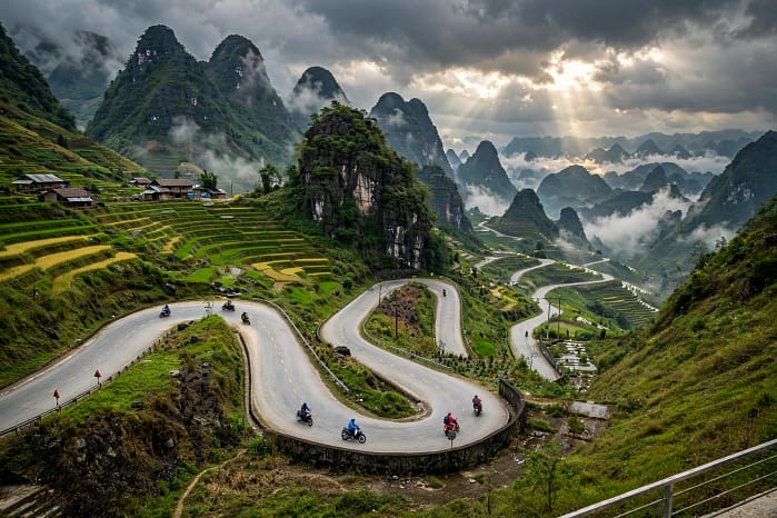 Guide francophone compétent et convivial pour explorer Ha Giang à pied, à vélo ou à moto, Guide francophone compétent et convivial pour explorer Ha Giang à pied, à vélo ou à moto,