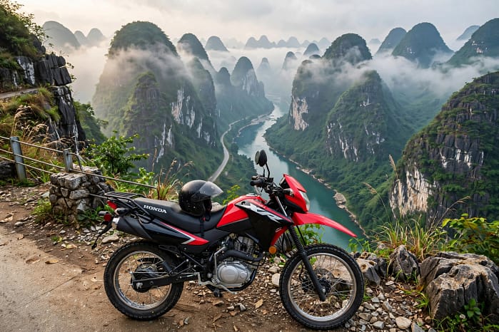 Budget boucle Ha Giang moto , Budget boucle Ha Giang 3 ou 4 jours en solo, Budget boucle Ha Giang 3 ou 4 jours avec pilote