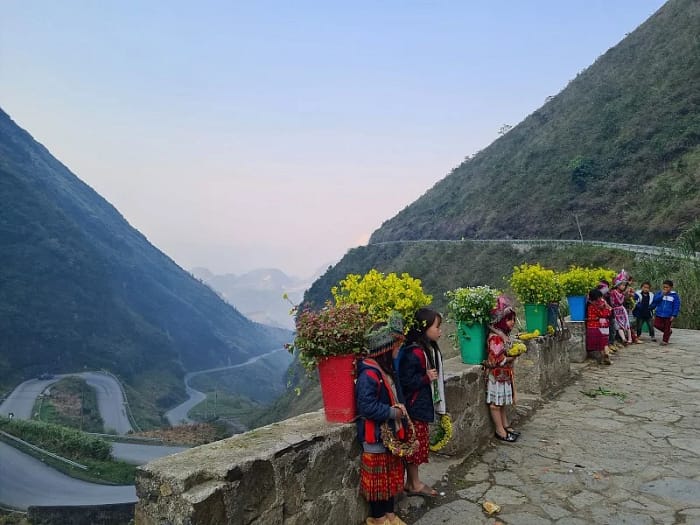 Le col de Tham Ma