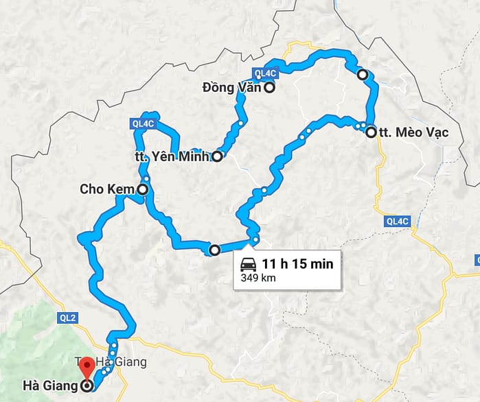 boucle de Ha Giang